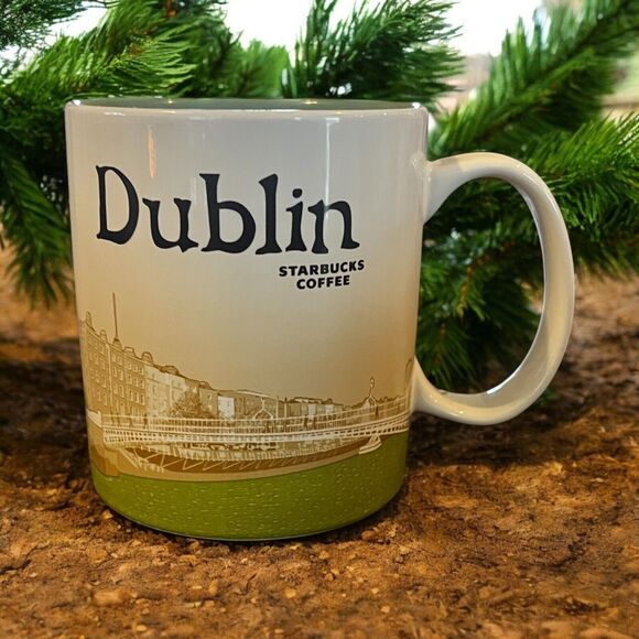 Starbucks 2018 DUBLIN Ireland Collectors Series Coffee Mug Cup EUC - Picture 1 of 5
